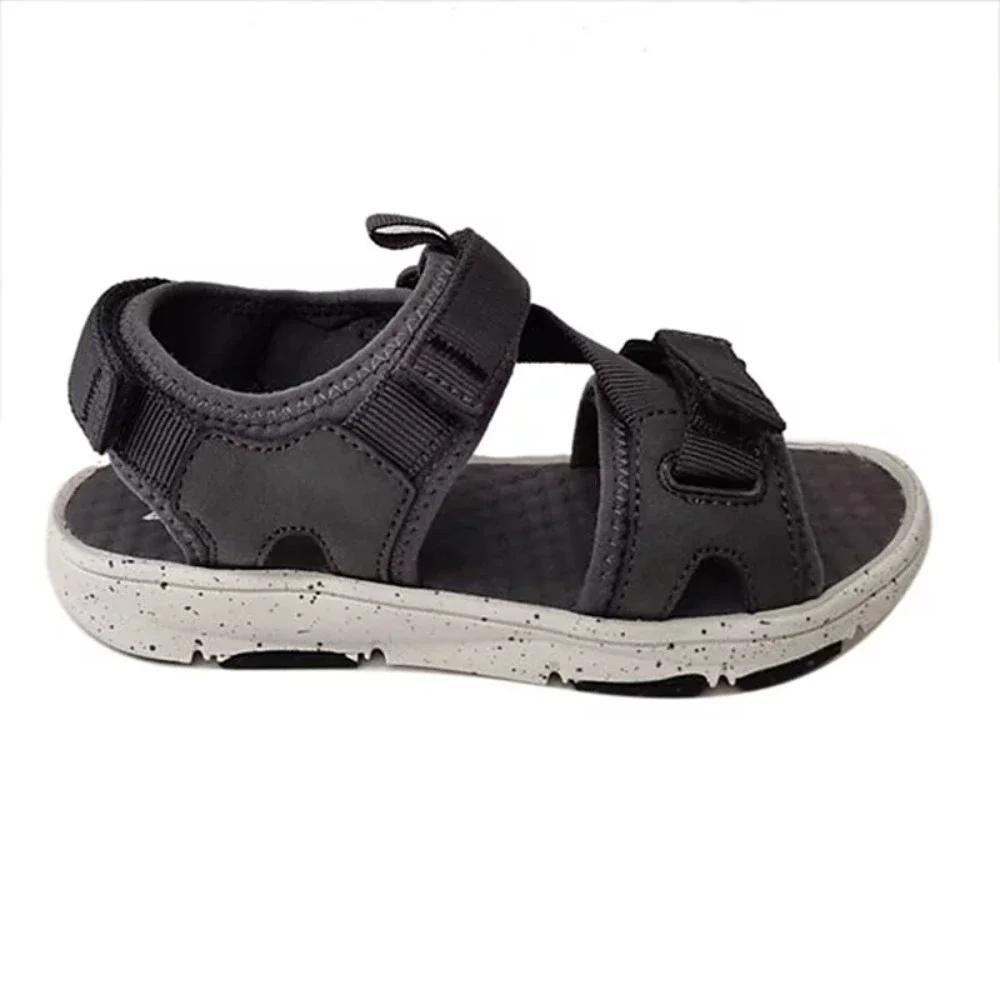 Sonoma Goods For Life® Alexzandre Boys' Black Sport Sandals Size 4 & 2 - Picture 2 of 7